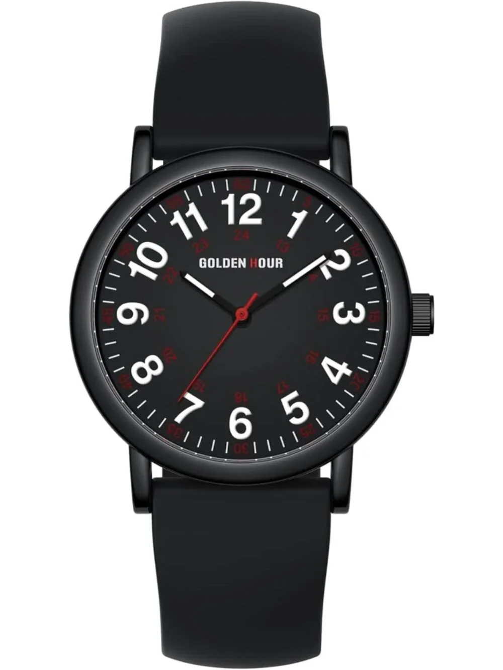 Waterproof Nurse Watch for Medical Professionals & Students - Luminous Easy Read